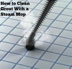 easy way to clean grout on floors, showers, bathroom and kitchen tiles